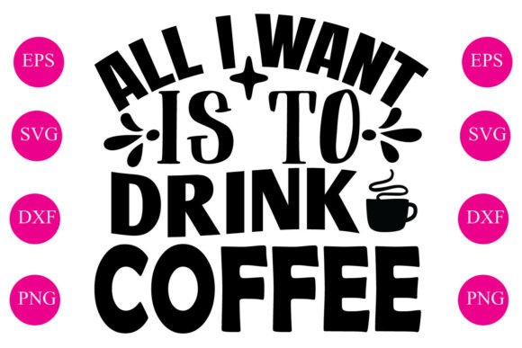 All I Want to Drinks Coffee Embroidery Design Review