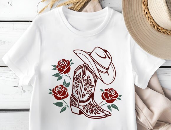 Cowboy Boots Svg Adds Bold Western Flair to Embroidery Projects