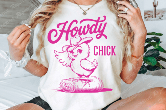 Howdy Chick SVG: A Versatile Western Baby Chick Design for Embroidery Projects