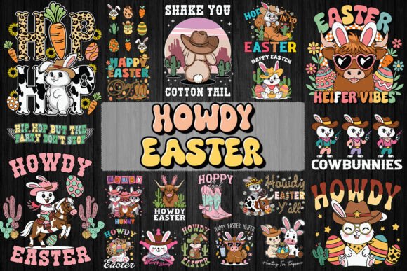 Howdy Easter SVG Bundle