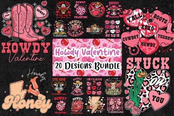 Howdy Valentine SVG Bundle Review: A Western Twist for Embroidery Projects