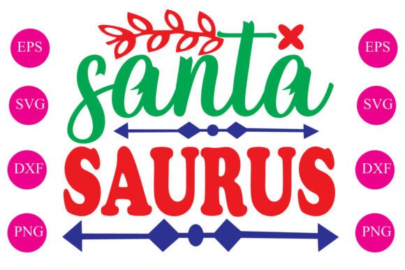 Santa Saurus: A Festive Embroidery Design Worth Stitching